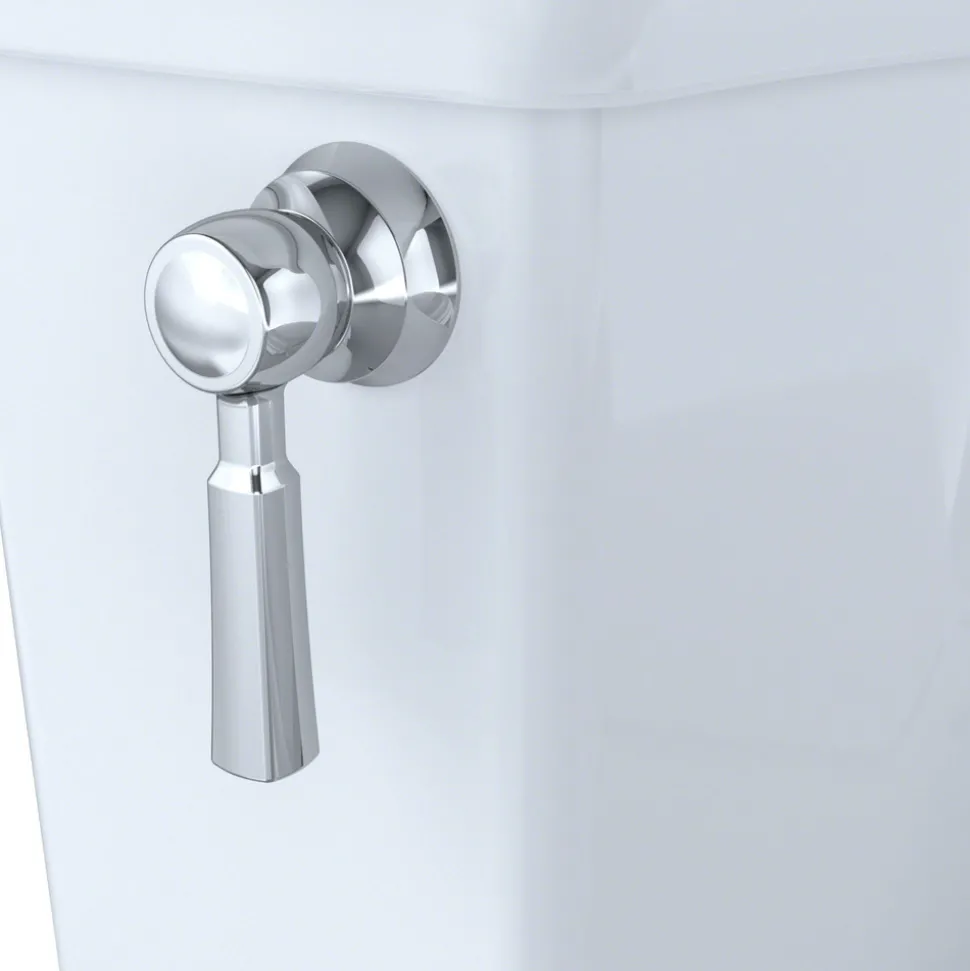 TOTO Promenade II One-Piece Elongated 1.28 GPF Universal Height Toilet (Cotton White)