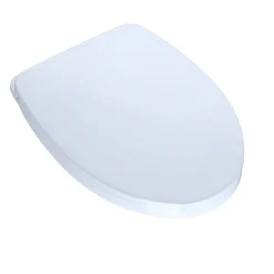 TOTO SoftClose Non Slamming, Slow Close Elongated Toilet Seat and Lid (Cotton White)
