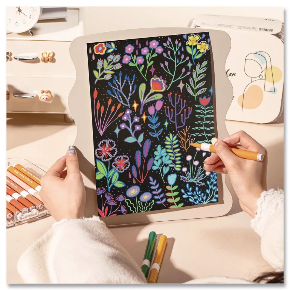 TPG Creations Magic Stix Washable Acrylic Markers (12/Pack)