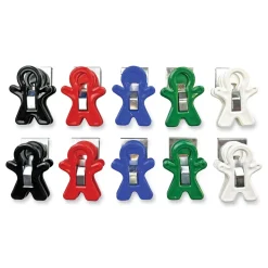 TPG Creations Magnet Man - Assorted Colors (10/Pack)