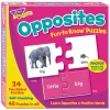 TREND Fun to Know Ages 3 and Up Opposites and Position Words Matching Game Puzzles