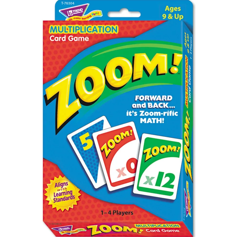 TREND Zoom Math Card Game for Ages 9 and Up
