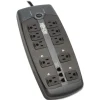 Tripp Lite 10 AC Outlets 8 ft. Cord 2395 J Protect It! Surge Protector - Black
