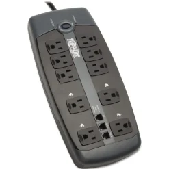 Tripp Lite 10 AC Outlets 8 ft. Cord 2395 J Protect It! Surge Protector - Black