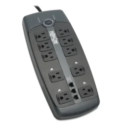 Tripp Lite 10 AC Outlets 8 ft. Cord 2395 J Protect It! Surge Protector - Black