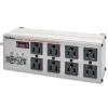 Tripp Lite 8 AC Outlets 12 ft. Cord 3,840 J Isobar Surge Protector - Light Gray