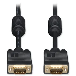 Tripp Lite 6 ft. VGA Coaxial High-Resolution Monitor Cable with RGB Coaxial - Black