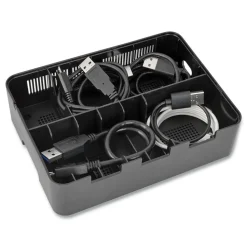 Tripp Lite 4.9 in. x 2.6 in. x 6.6 in. 7 Devices USB Charging Station with Quick Charge - Black