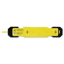 Tripp Lite 6 Outlets 9 ft. Cord Power It! Safety Power Strip with GFCI Plug - Yellow/Black