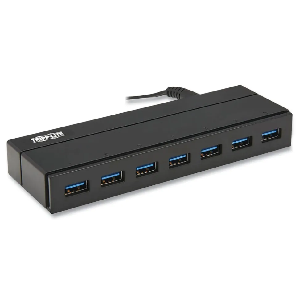 Tripp Lite 7 Ports Charging Hub 3.0 - Black