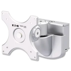 Tripp Lite Monitor Mount for Slat Wall System for 32-in TVs 4.9w x 5.1d x 7.5h Silver Supports 22 lb