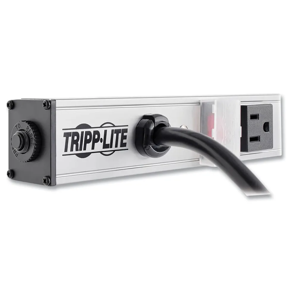Tripp Lite 12-Outlet Vertical Power Strip with 15 ft. Cord - Silver