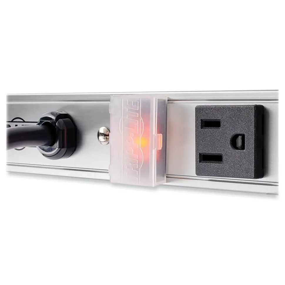 Tripp Lite 12-Outlet Vertical Power Strip with 15 ft. Cord - Silver