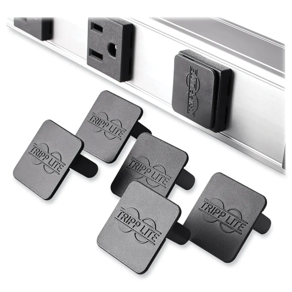 Tripp Lite 12-Outlet Vertical Power Strip with 15 ft. Cord - Silver