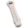 Tripp Lite Protect It! 2520 J 7-Outlet Surge Protector with 15 ft. Cord - Light Gray
