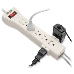 Tripp Lite Protect It! 2520 J 7-Outlet Surge Protector with 15 ft. Cord - Light Gray