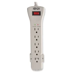 Tripp Lite Protect It! 2520 J 7-Outlet Surge Protector with 15 ft. Cord - Light Gray