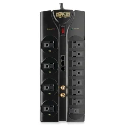 Tripp Lite Protect It! 2880 J 12-Outlet Surge Protector with 8 ft. Cord - Black