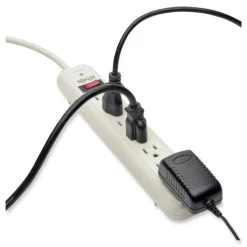 Tripp Lite Protect It! 1,080 Joules 25 ft. Cord 7 AC Outlets Surge Protector - Light Gray