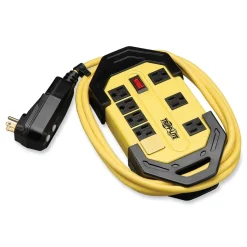 Tripp Lite Protect It! 8-Outlet Safety Power Strip with GFCI Plug and 12 ft. Cord - Yellow/Black