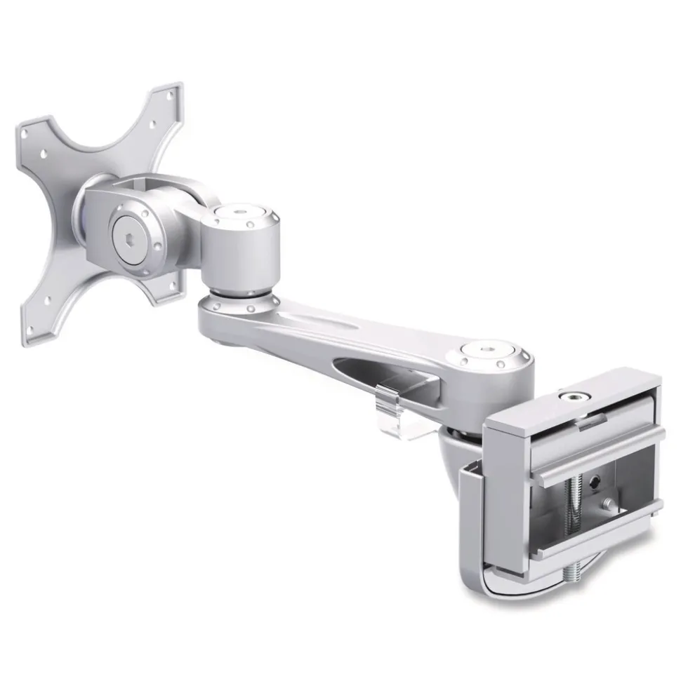 Tripp Lite Single-Extension Monitor Mount for Slat Wall System for 32-in TVs 4.9w x 4.7d x 14.2h Silver Supports 22 lb