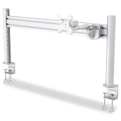 Tripp Lite Single-Extension Monitor Mount for Slat Wall System for 32-in TVs 4.9w x 4.7d x 14.2h Silver Supports 22 lb