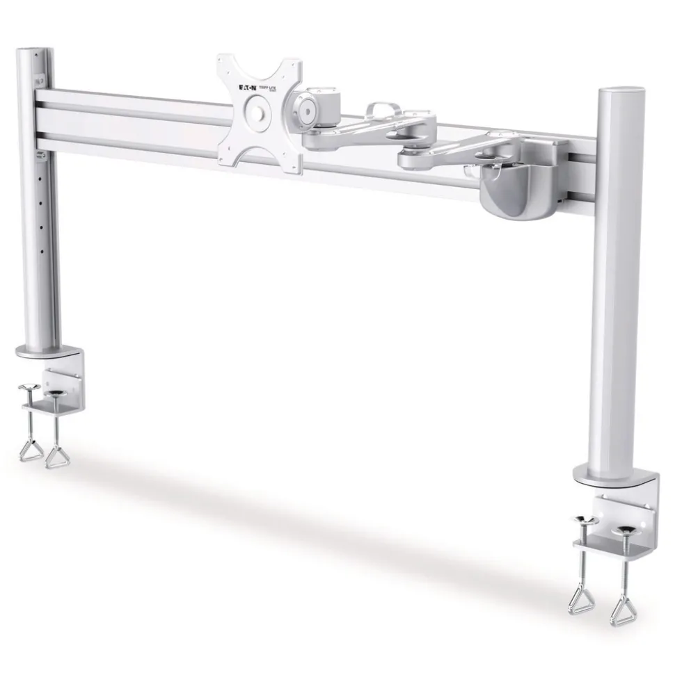 Tripp Lite Slat Rail for Slat Wall System for 32-in TVs 3.39w x 1.8d x 41h Silver Supports 33 lb