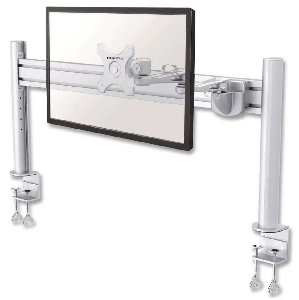 Tripp Lite Slat Rail for Slat Wall System for 32-in TVs 3.39w x 1.8d x 41h Silver Supports 33 lb