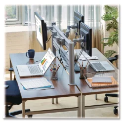 Tripp Lite Slat Rail for Slat Wall System for 32-in TVs 3.39w x 1.8d x 41h Silver Supports 33 lb