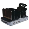 Tripp Lite 120W Multi-Device Charging Station with Storage 6 Devices 7.3 x 4.45 x 1.33