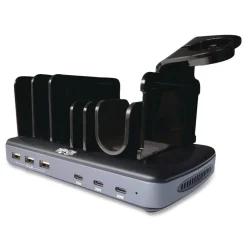 Tripp Lite 120W Multi-Device Charging Station with Storage 6 Devices 7.3 x 4.45 x 1.33