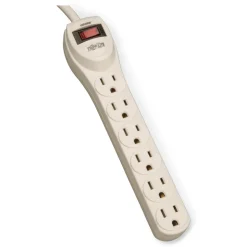 Tripp Lite Waber-by-Tripp Lite 4 ft. Cord 6 Outlets Industrial Power Strip - Gray