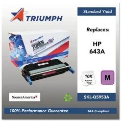 Triumph 751000NSH0286 Q5953A (643A) Remanufactured 10,000 Page-Yield Toner - Magenta