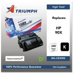 Triumph Remanufactured CE390X (90X) 24,000 Page-Yield High-Yield Toner - Black