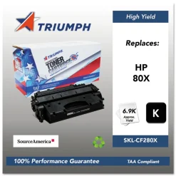 Triumph Remanufactured CF280X (80X) 6,900 Page-Yield High-Yield Toner - Black