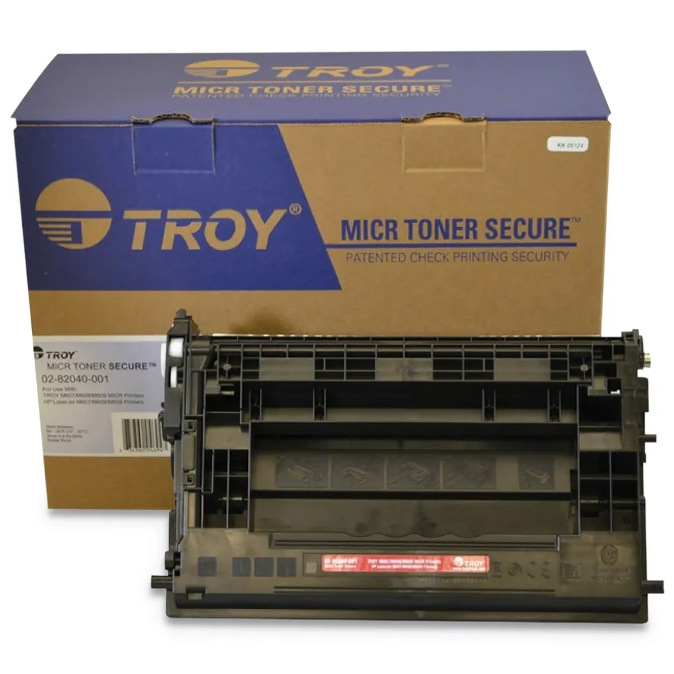 TROY 0282040001 37A MICR Toner Secure, Alternative for HP CF237A - Black