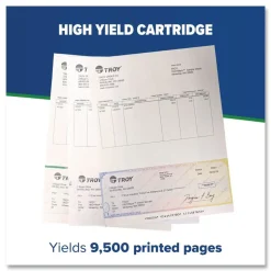 TROY 02-W1480X-001 High-Yield Toner, Alternative for HP 02-W1480X-001 - Black