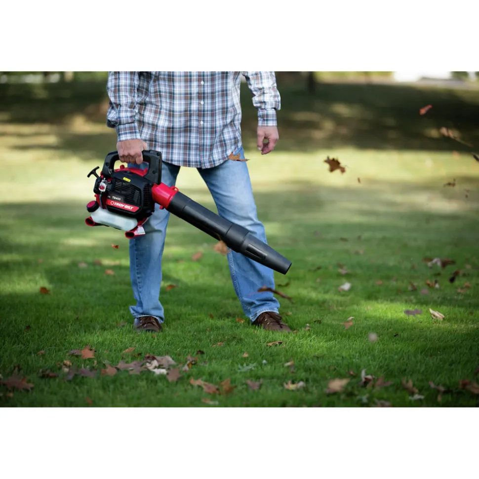 Troy-Bilt TB400 TB400 25cc 2-Cycle 180 MPH 400 CFM Gas Leaf Blower