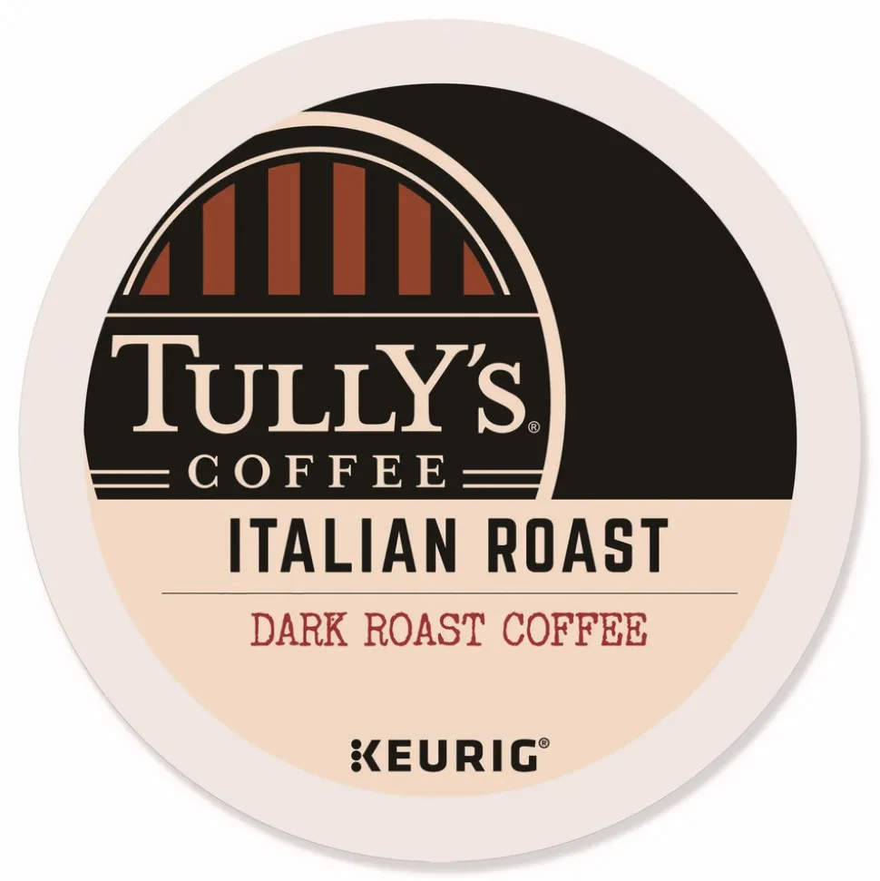 Tully's Coffee 5000330029 Coffee K-Cups - Italian Roast (96/Carton)
