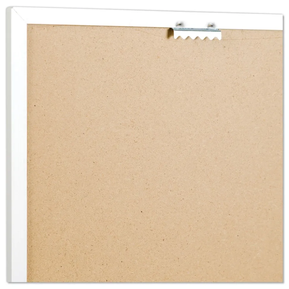U Brands 20 in. x 16 in. Magnetic Dry Erase Board - White Surface, Silver Aluminum Frame