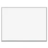 U Brands 48 in. x 36 in. Magnetic Dry Erase Board - White Surface/Satin Aluminum Frame