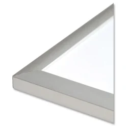 U Brands 48 in. x 36 in. Magnetic Dry Erase Board - White Surface/Satin Aluminum Frame