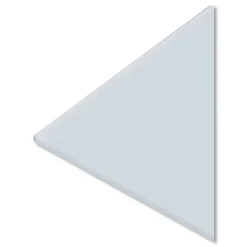 U Brands 35 x 23 Floating Glass Dry Erase Board - White