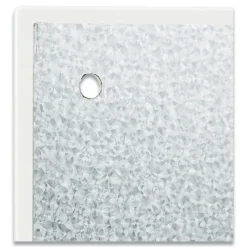 U Brands 47 x 35 Glass Dry Erase Board - White Surface