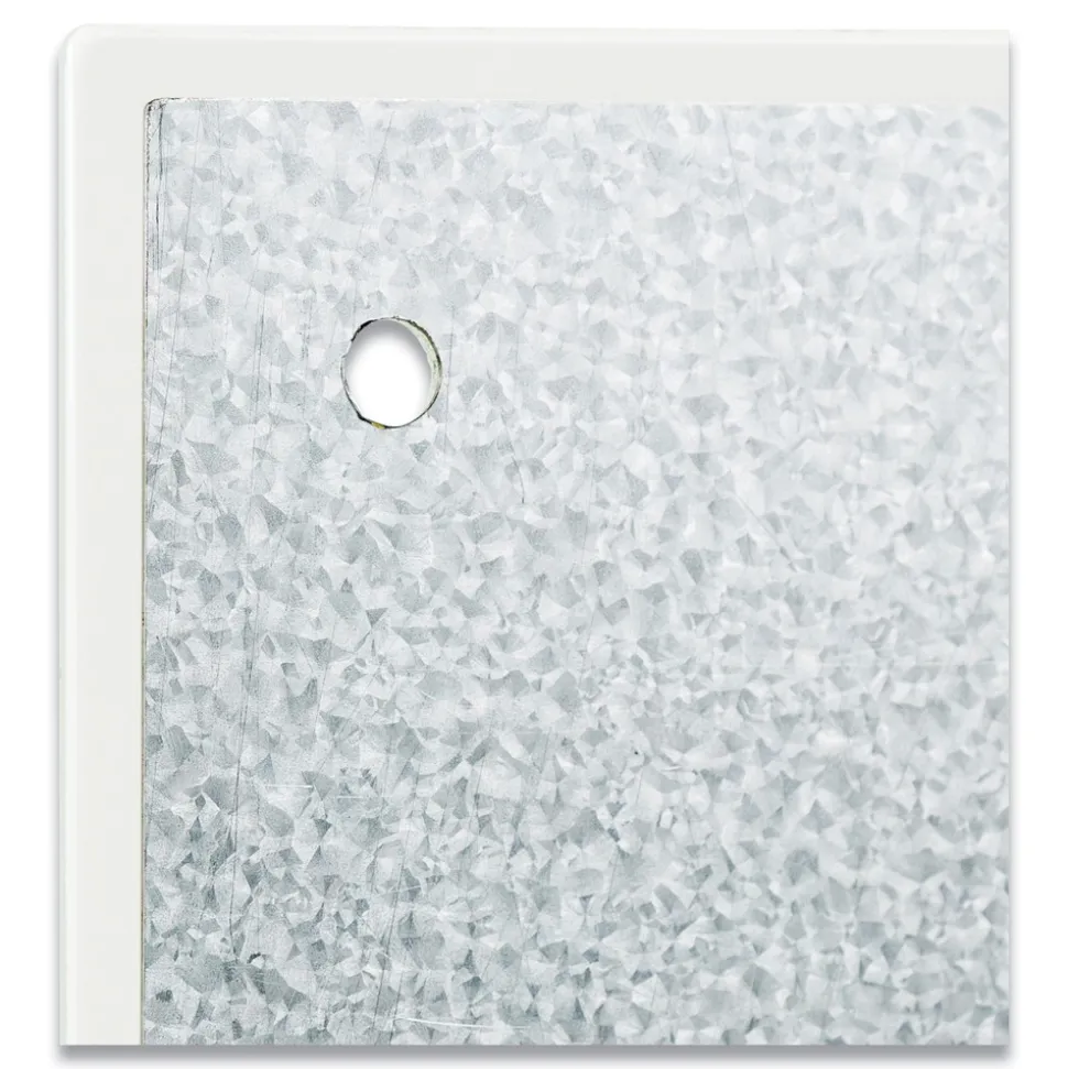 U Brands 47 x 35 Glass Dry Erase Board - White Surface