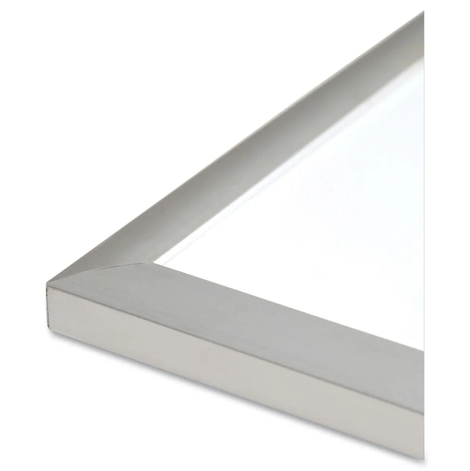 U Brands 23 x 17 Magnetic Dry Erase Board with Aluminum Frame - White Surface/Silver Frame