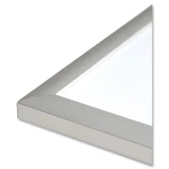 U Brands 23 x 17 Melamine Dry Erase Board - White Surface/Silver Frame