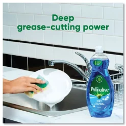 Ultra Palmolive 32 oz. Bottle Oxy Dishwashing Liquid - Fresh Scent (9/Carton)