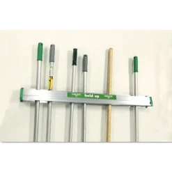 Unger 36 in. W x 3.5 in. D x 3.5 in. H Hold Up Aluminum Tool Rack - Aluminum/Green