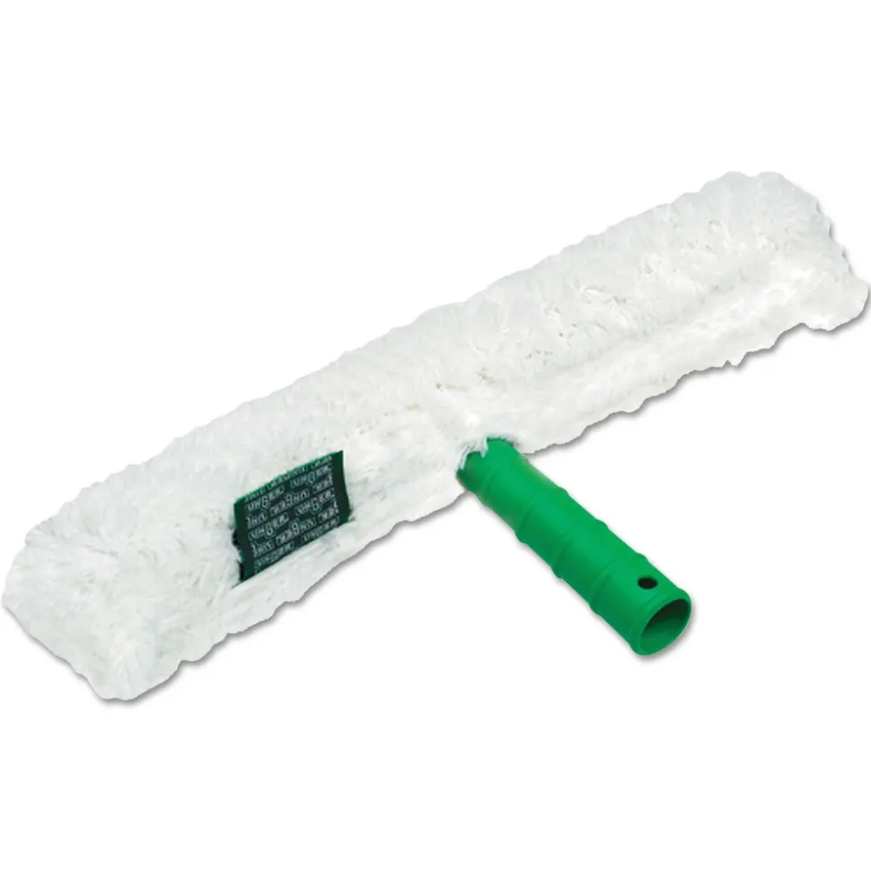 Unger 10 in. Wide Blade Original Strip Washer with Green Nylon Handle